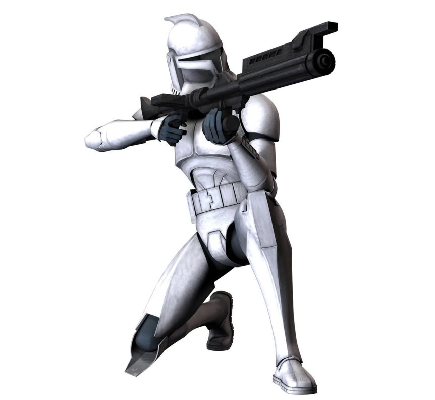 Clone Trooper Animated Style